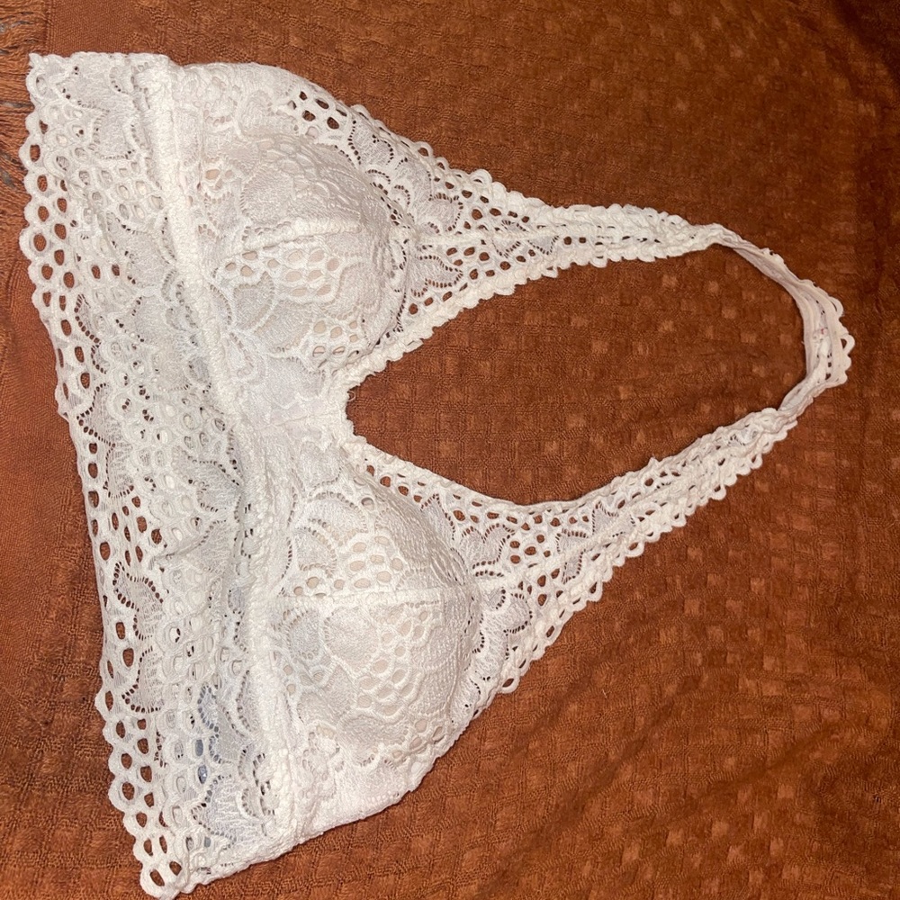 White aerie bralette